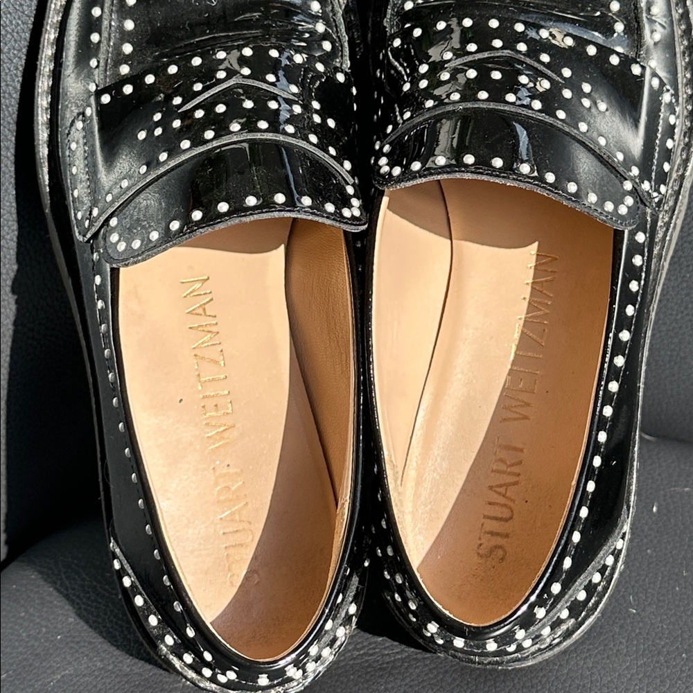 Stuart Weitzman Parker Lift Mini Pearl Loafer - Picture 5 of 6